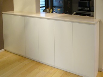 カウンターのコモノ問題がスッキリ解決！